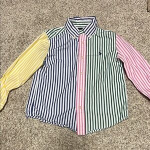 Polo by Ralph Lauren Color-Blocked Button Down Shirt